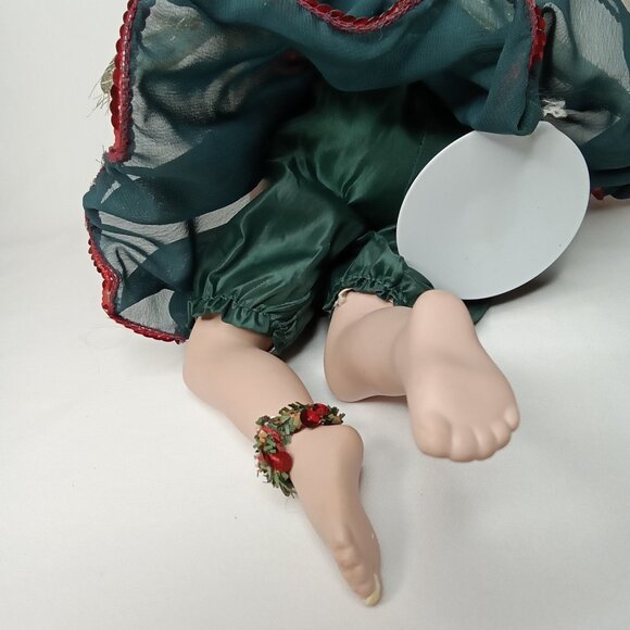 Vintage Christmas Sparkle Fairy Doll With Original Box Paradise Galleries 1990s - Picture 16 of 16